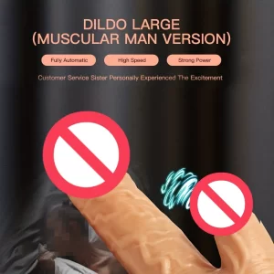 Tongue Licking Realistic Wireless Telescopic Swinging Heating Vibrating Adult Female Massage Masturbation Device Sex Toy (Including Remote Control Battery)