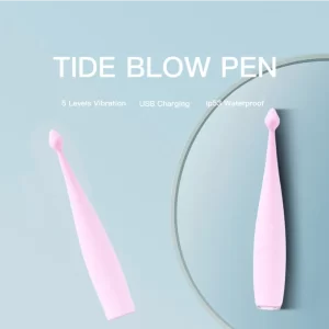 Adult Vibrating Orgasm Pen for Women with Honey Bean Tease Clitoral Massage Stick G-spot Stimulator Female Sex Toy