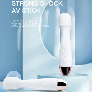 Massage Wand Vibrator Clitoral Stimulator Wireless Sex toy Quiet Waterproof Powerful For Women Rechargeable Adult Sex Toys