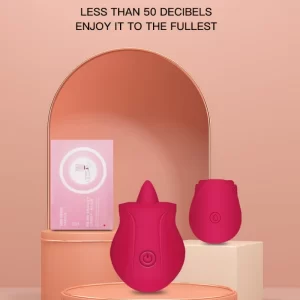 Rose Shape Vagina Sucking Insertion And Vibrator Good Nipple Sucker Oral Licking Clitoris Stimulation Sex Toys for Women